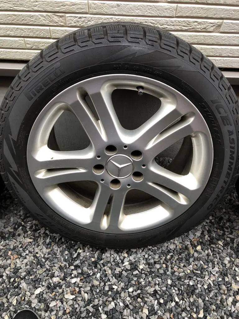 W211 純正ホイール 2本 18インチ 人気の後期モデル・メルセデスベンツ