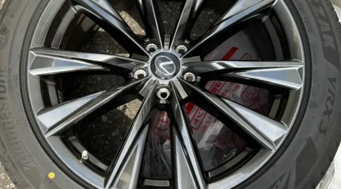 新型レクサス RX350Fスポーツ　純正ホイール21インチ　4本セット レクサス レクサス RX Fスポーツ 純正タイヤアルミホイール