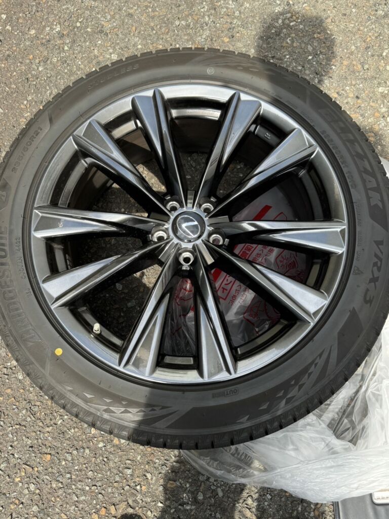レクサスRX350 Fスポーツ純正21インチホイール・タイヤセット