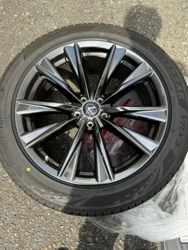 レクサスRX350 Fスポーツ純正21インチホイール・タイヤセット