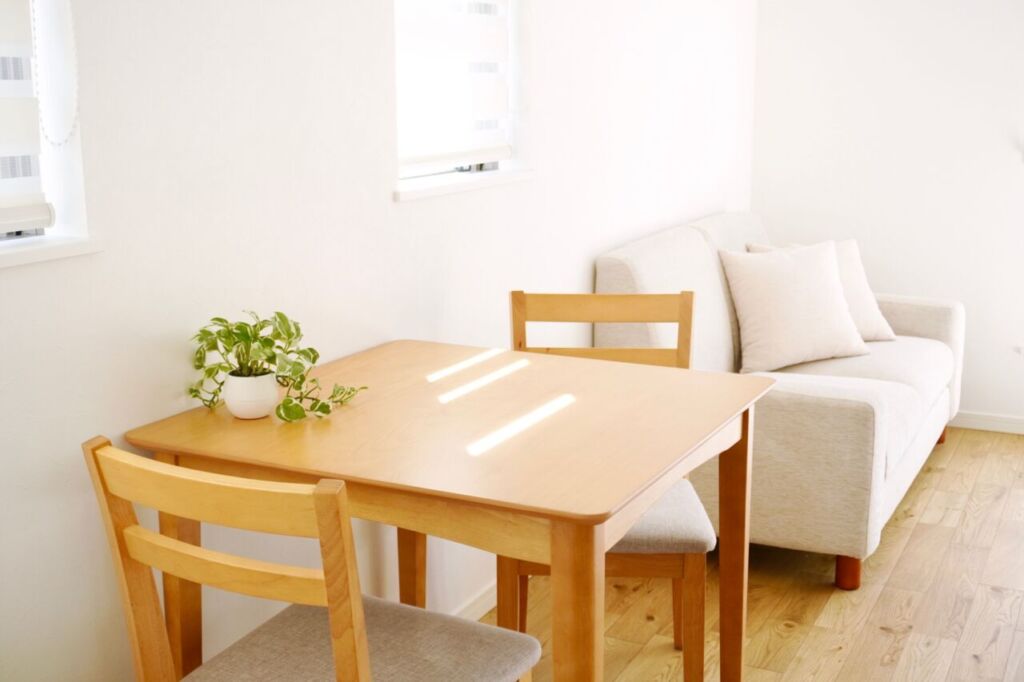 ニトリのダイニングテーブルセット