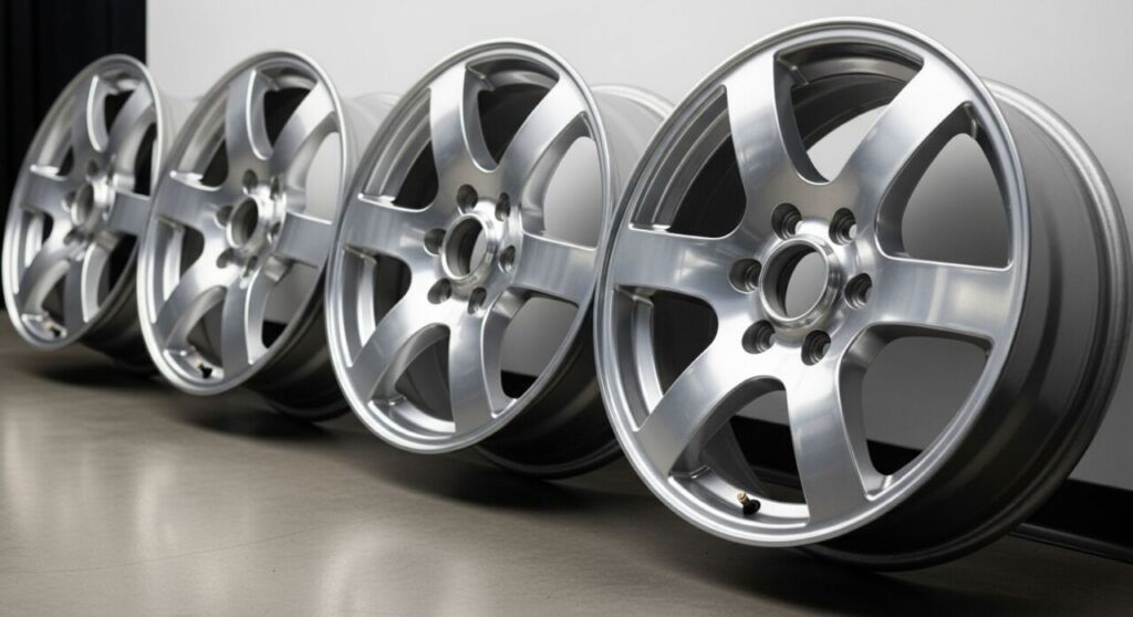 清掃済みのホイール4本セット