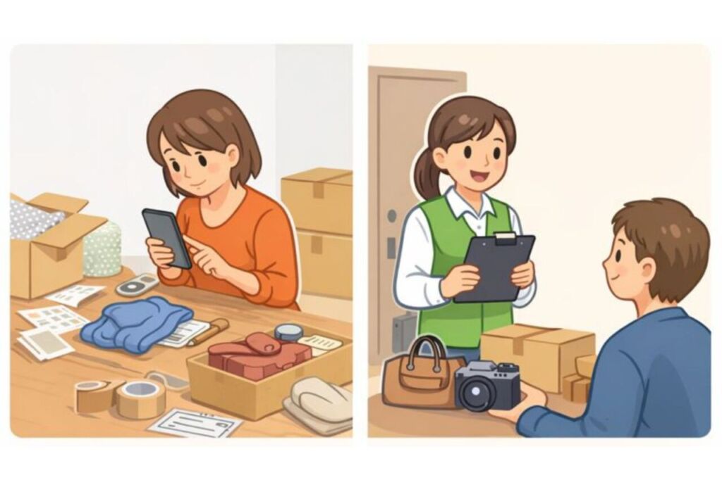 メルカリと買取業者を比較