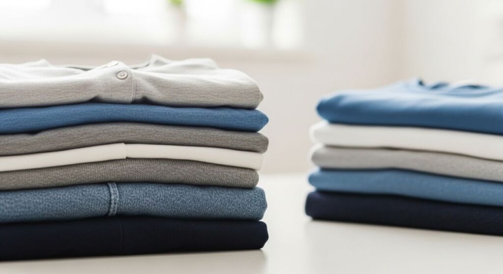 寄付に適した清潔な状態の衣類