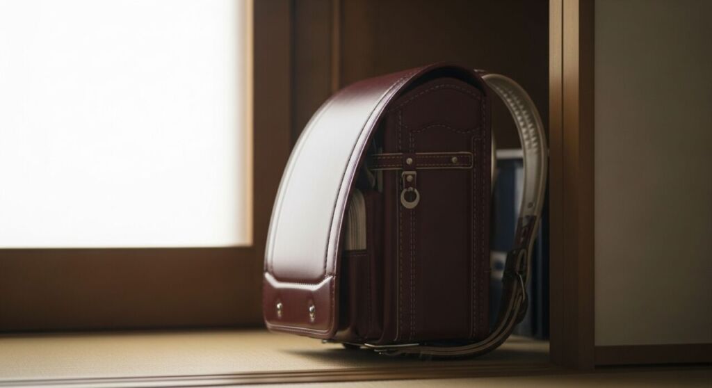 卒業後に保管されたままのランドセル