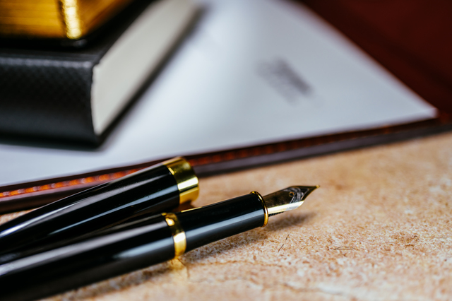 買取対象になるブランド万年筆のイメージ