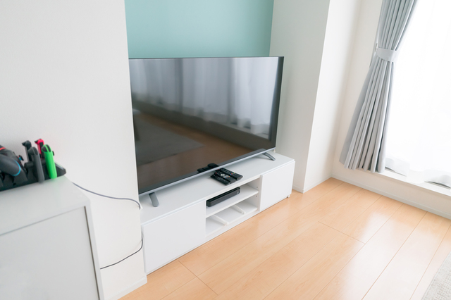 テレビを処分してスッキリした部屋
