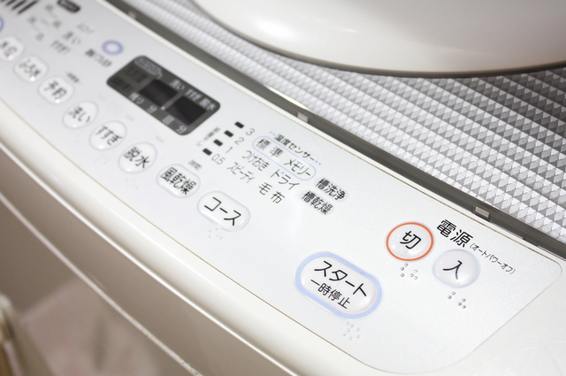 洗濯機の買い替えサインを示すエラー表示