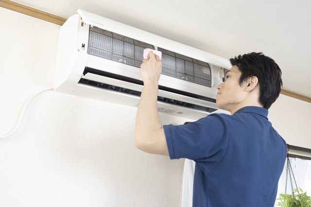 高く売るために掃除された家電製品