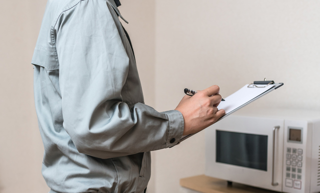 電子レンジの処分方法のイメージ