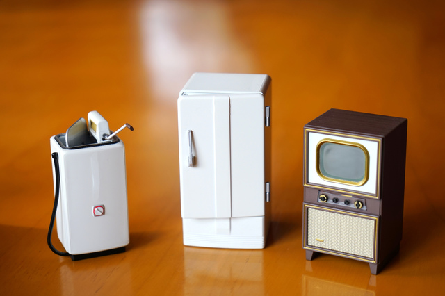 家電リサイクル法の対象となる4品目の家電