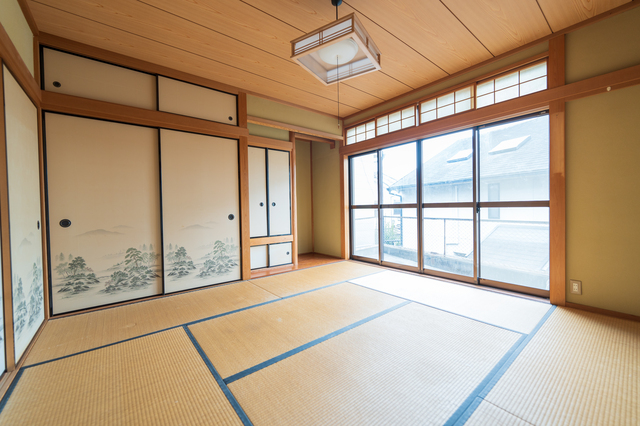 遺品整理が完了した部屋