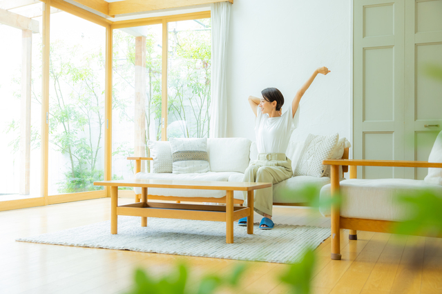 布団処分で部屋が広くなったイメージ