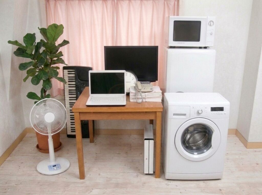 無料回収の対象外で手元に残った不用品