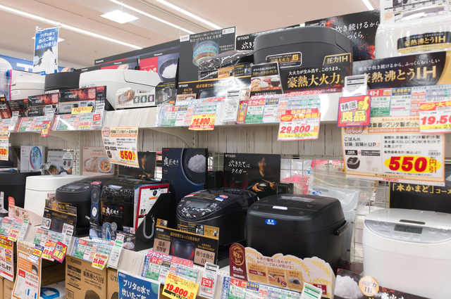買取対象になる人気ブランドの炊飯器